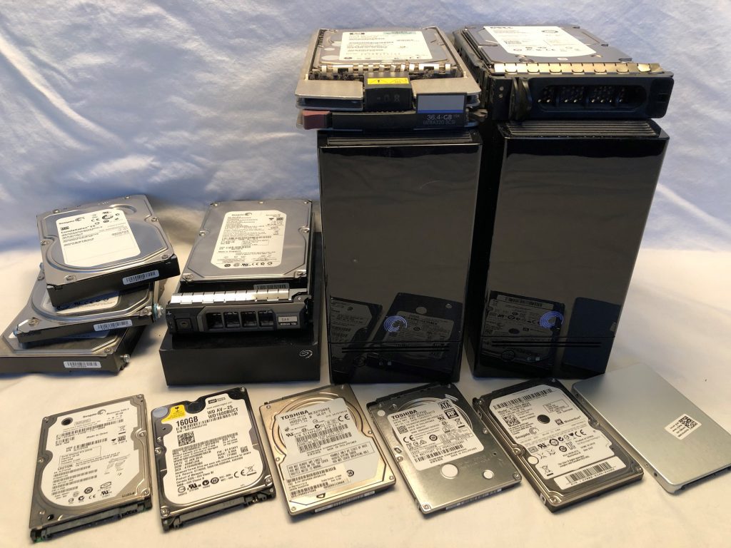 Hard Drives we recover data from