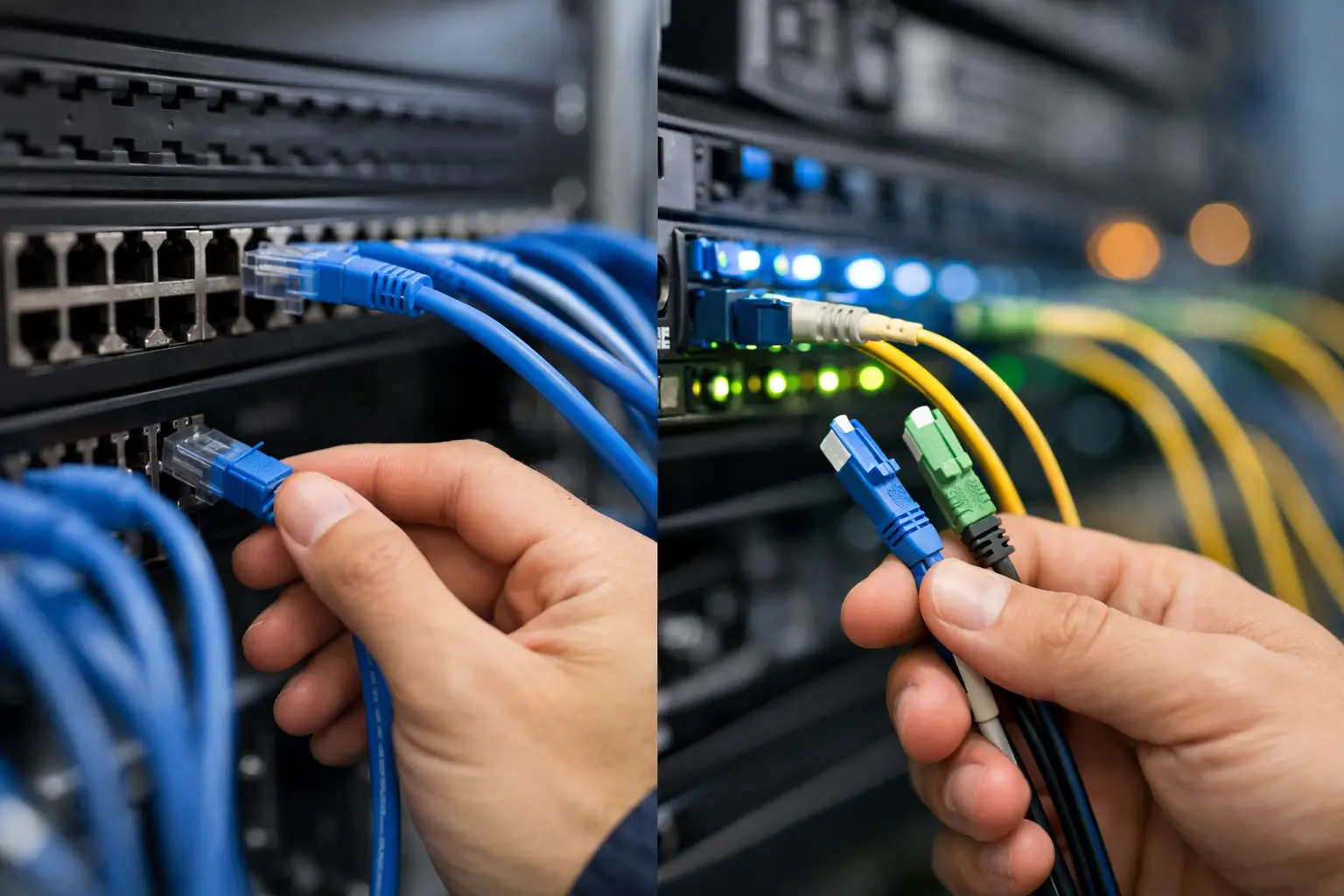 Network Cabling and Fiber Optic Installation Service