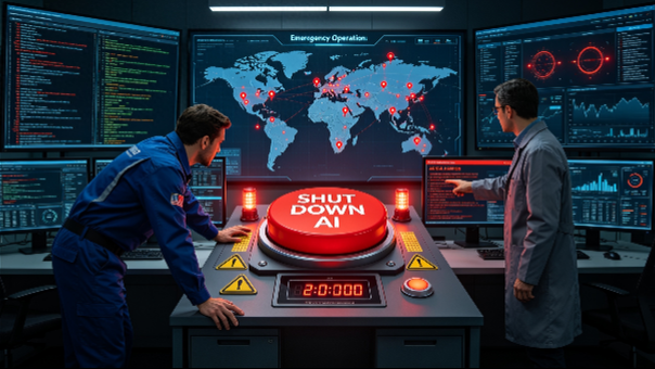Could You Shut Down AI in an Emergency?
